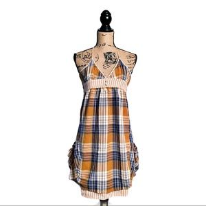 Billabong Plaid Sundress